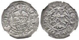 Vladislaus II, halfgroat - NGC MS63 2-MAX