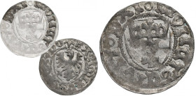 Kazimierz IV Jagiellończyk, Szeląg, Gdańsk, legenda MOIICT DAI - RZADKI R