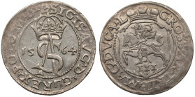 Sigismund II Augustus, 3 groschen 1564, Vilnius - L/L
