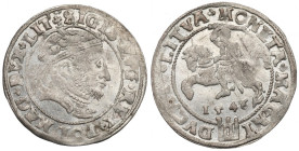 Sigismund II Augustus, Groschen 1546, Vilnius R3/R2
