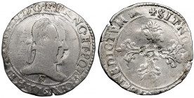 France, Henri III, Franc 1576, Angers R