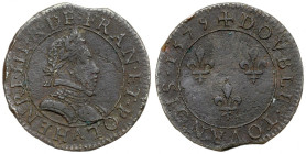 Henryk Walezy, Double tournois 1579, Paryż