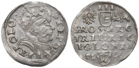 Stephan Bathory, 3 groschen 1586, Posen