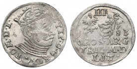 Stephan Bathory, 3 groschen 1583, Vilnius