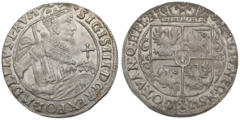 Sigismund III, 18 groschen 1623, Bromberg Piękny egzemplarz w urokliwej patynie ...