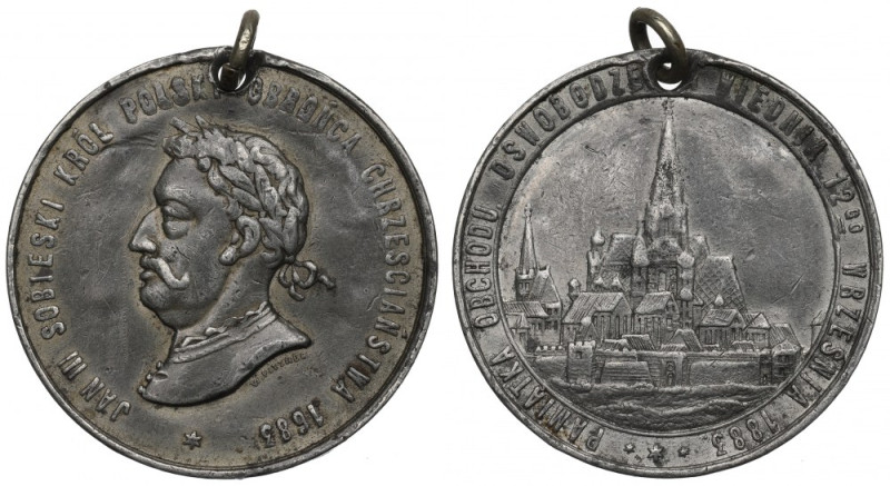 Poland, Medal for 200 years of Vienna Battle 1883 Rzadszy w handlu medal wydany ...