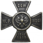 II RP, Odznaka Dowództwo Wojsk Polskich na Wschodzie - rzadka wersja