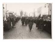 II RP, Fotografia 1 Pułku Strzelców Konnych, Garwolin - imieniny Marszałka 1935