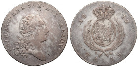 Duchy of Warsaw, Frederick Augustus I, Thaler 1812 IB