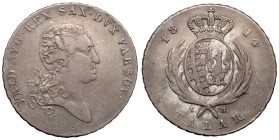 Duchy of Warsaw, Friedrich August I, 1 thaler 1814 R3