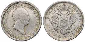 Poland under Russia, Alexander I, 2 zloty 1825