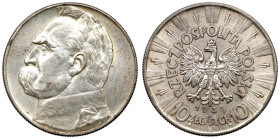 II Republic of Poland, 10 zloty 1938 Pilsudski R