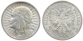 II Republic of Poland, 5 zloty 1933 Polonia - PCGS MS62