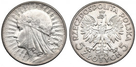 II Republic of Poland, 5 zloty 1933 Polonia