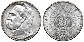 II Republic of Poland, 5 zloty 1934 Riffle Eagle