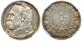 II Republic of Poland, 5 zloty 1936 Pilsudski - NGC MS64