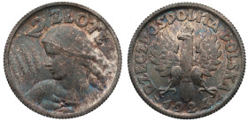 II Republic of Poland, 2 zloty 1924, Paris R