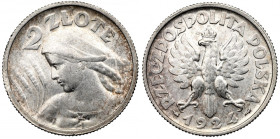II Republic of Poland, 2 zloty 1924, Paris R
