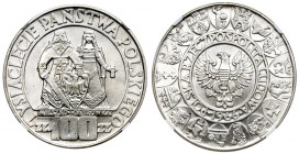 Peoples Republic of Poland, 100 zloty 1966 NGC MS65