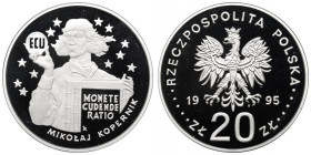 III RP, 20 złotych 1995 - Mikołaj Kopernik