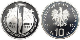 III RP, 10 złotych 1995 Atlanta
