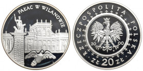 III RP, 20 złotych 2000 - Pałac w Wilanowie