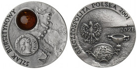 III RP, 20 złotych 2001 Szlak bursztynowy