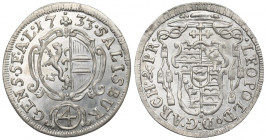 Austria, Bishopic of Salzburg, 4 kreuzer 1733