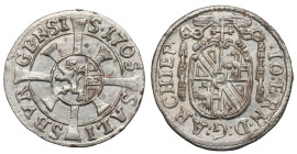 Austria, Salzburg, 1 kreuzer 1705
