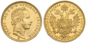 Austria, Franz Joseph, Ducat 1865, Karlsburg
