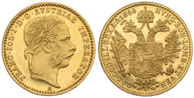 Austria, Franz Joseph, Ducat 1866, Vienna