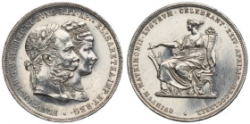 Austria, Franz Joseph I, 2 gulden 1879 - silver wedding