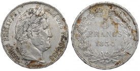 France, 5 francs 1834, Lille