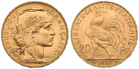 France, 20 francs 1907