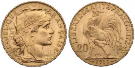 France, 20 francs 1911