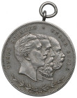 Germany, Medal for 25 years of french-prussian war Cavalry organisation Magdeburg 1895