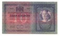 Austria, 10 koron 1904