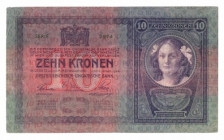 Austria, 10 koron 1904