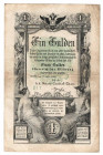 Austria, Oesterreichische Nationalbank, 1 gulden = 1 złoty reński 1866 IC