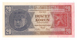 Czechosłowacja, 20 koron 1926 - specimen
