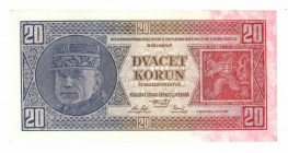 Czechosłowacja, 20 koron 1926