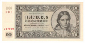 Czechosłowacja, 1000 koron 1945