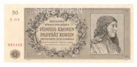 Czechy i Morawy, 50 koron 1944 - specimen