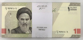 Iran, 10000 Rial ND - paczka bankowa (100 egz.)
