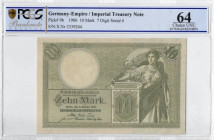 Niemcy, 10 marek 1906 - PCGS 64
