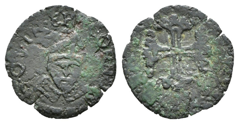 1 Quattrino - Correggio (1569 - 1580) - Gr.0,42 - CNI# 220/224; Lus# 29

qBB....