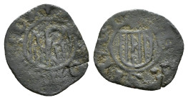 Messina - 1 Denaro - Ferdinando I d'Aragona (1412 - 1416) - Gr.0,53 - MIR# 224