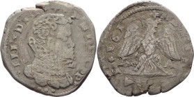 Messina - Regno di Sicilia - Filippo III (1598-1621) - 4 tarì 1612 - Don Francesco Abate, zecchiere - Spahr 29 , MIR 345 - Ag