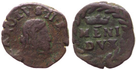Milano - Carlo II (1665-1700) - Quattrino - Mir.392 - Cu - gr.2,12