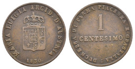 Milano - Maria Luigia (1815-1847) - 1 centesimo 1830 - Gig.16 - Ae